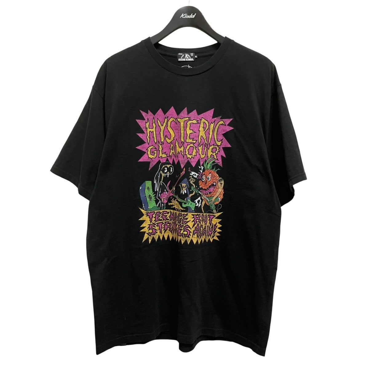 Hysteric Glamour プリントTシャツ02211CT09 古着・中古-1枚目のアイテム画像