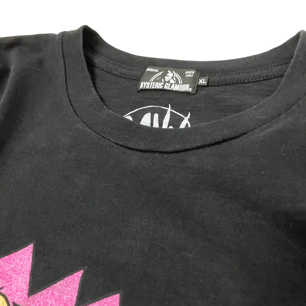 Hysteric Glamour プリントTシャツ02211CT09 古着・中古-3枚目のアイテム画像