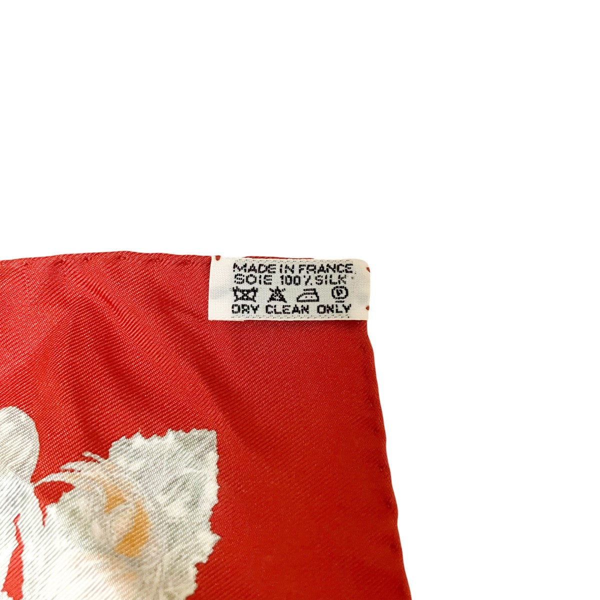HERMES カレ45CITROUILLES ＆ COLOR IN TESシルク総柄スカーフ 古着・中古-3枚目のアイテム画像