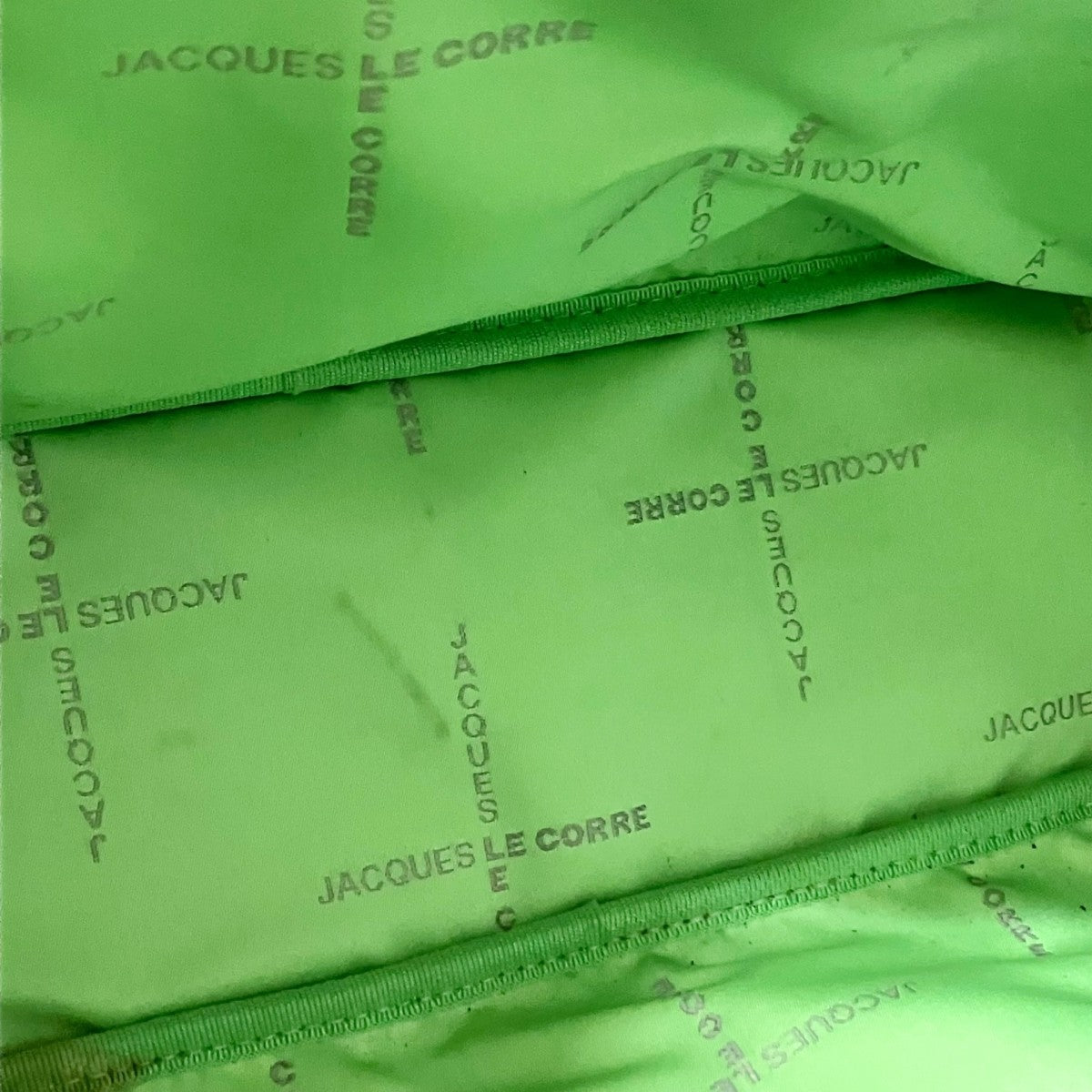 JACQUES LE CORRE LISBON型押しハンドバッグ 古着・中古-9枚目のアイテム画像