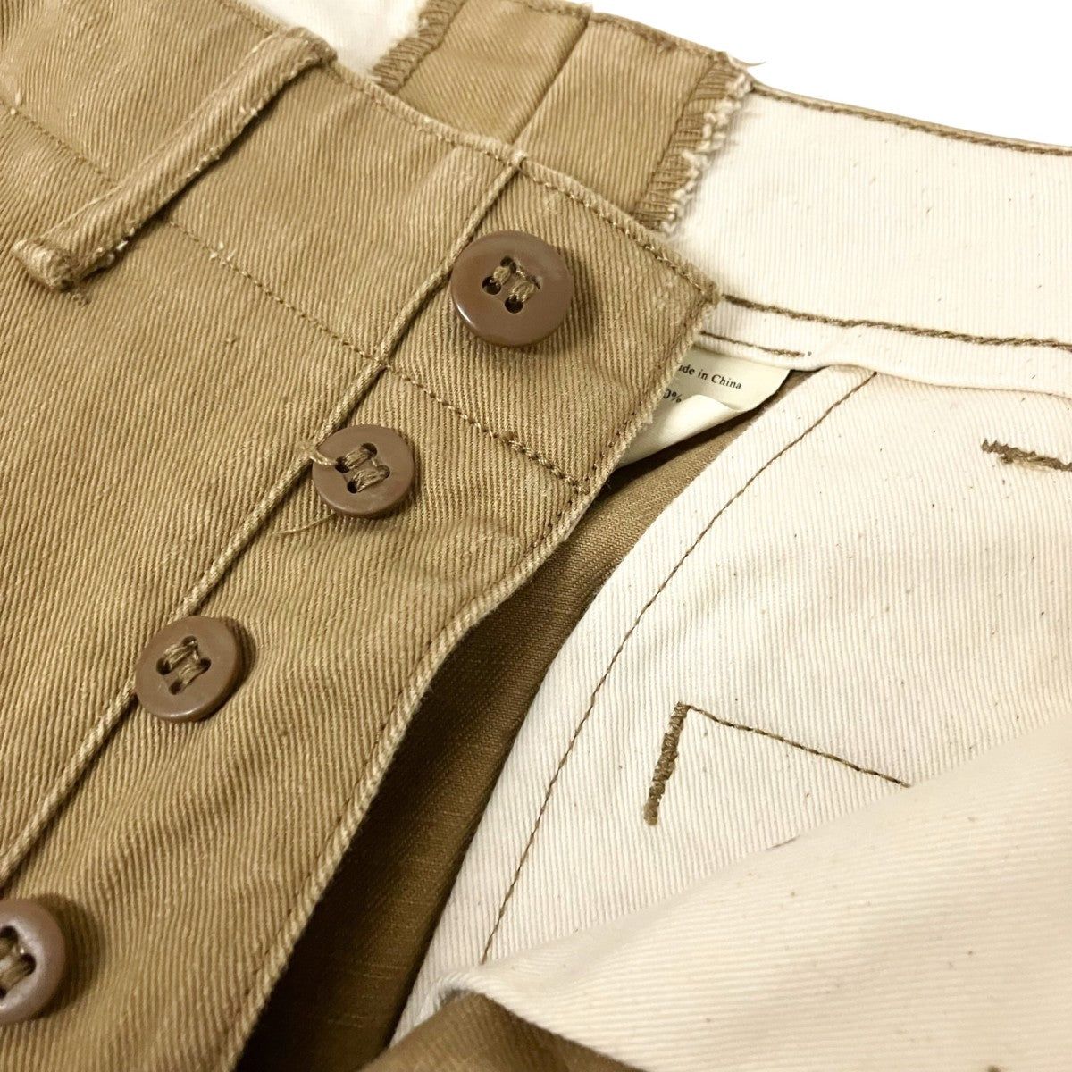 RRL チノ オフィサーズパンツ 古着・中古-4枚目のアイテム画像