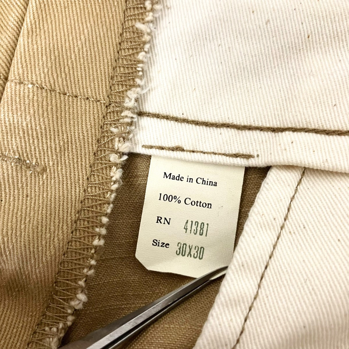 RRL チノ オフィサーズパンツ 古着・中古-5枚目のアイテム画像