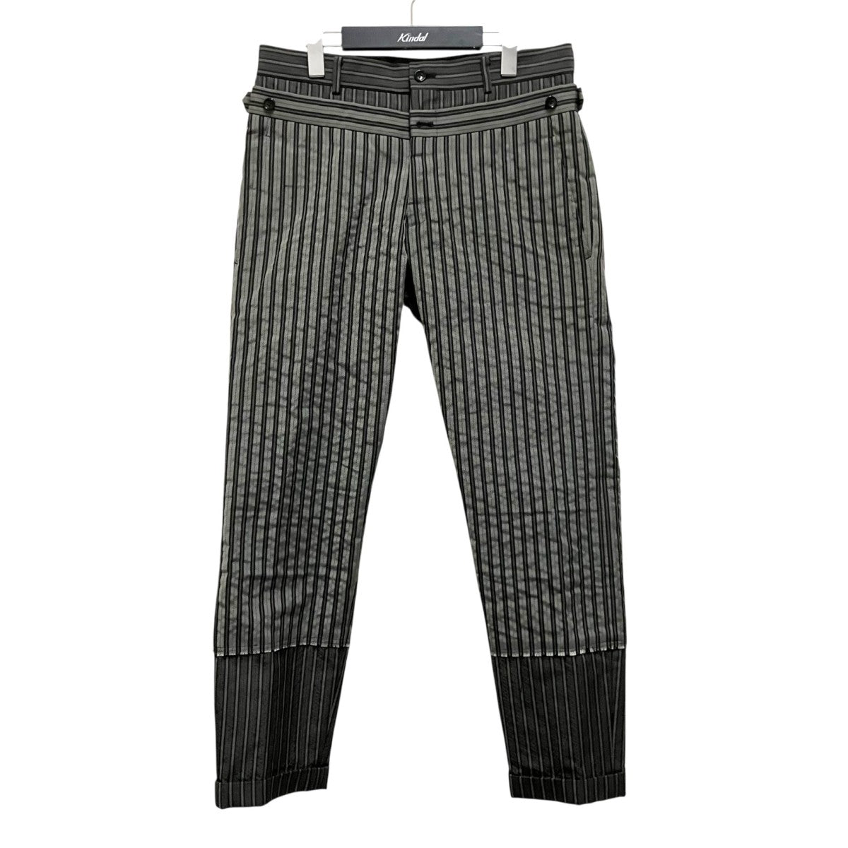 COMME des GARCONS HOMME PLUS ストライプパンツPI P019 古着・中古-1枚目のアイテム画像