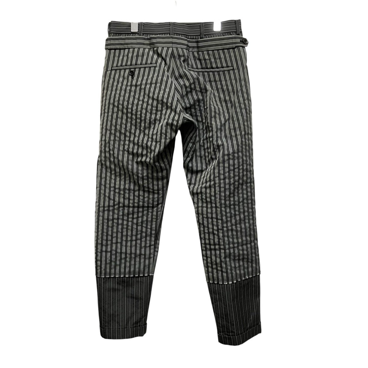 COMME des GARCONS HOMME PLUS ストライプパンツPI P019 古着・中古-2枚目のアイテム画像