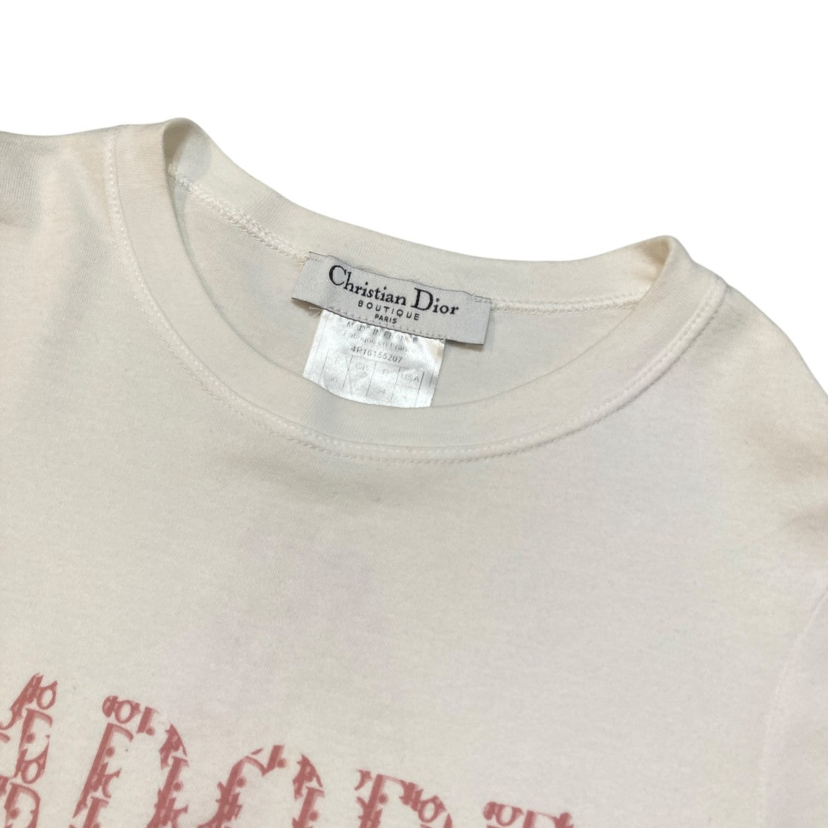ロゴプリントTシャツ4P16155207 J'ADORE