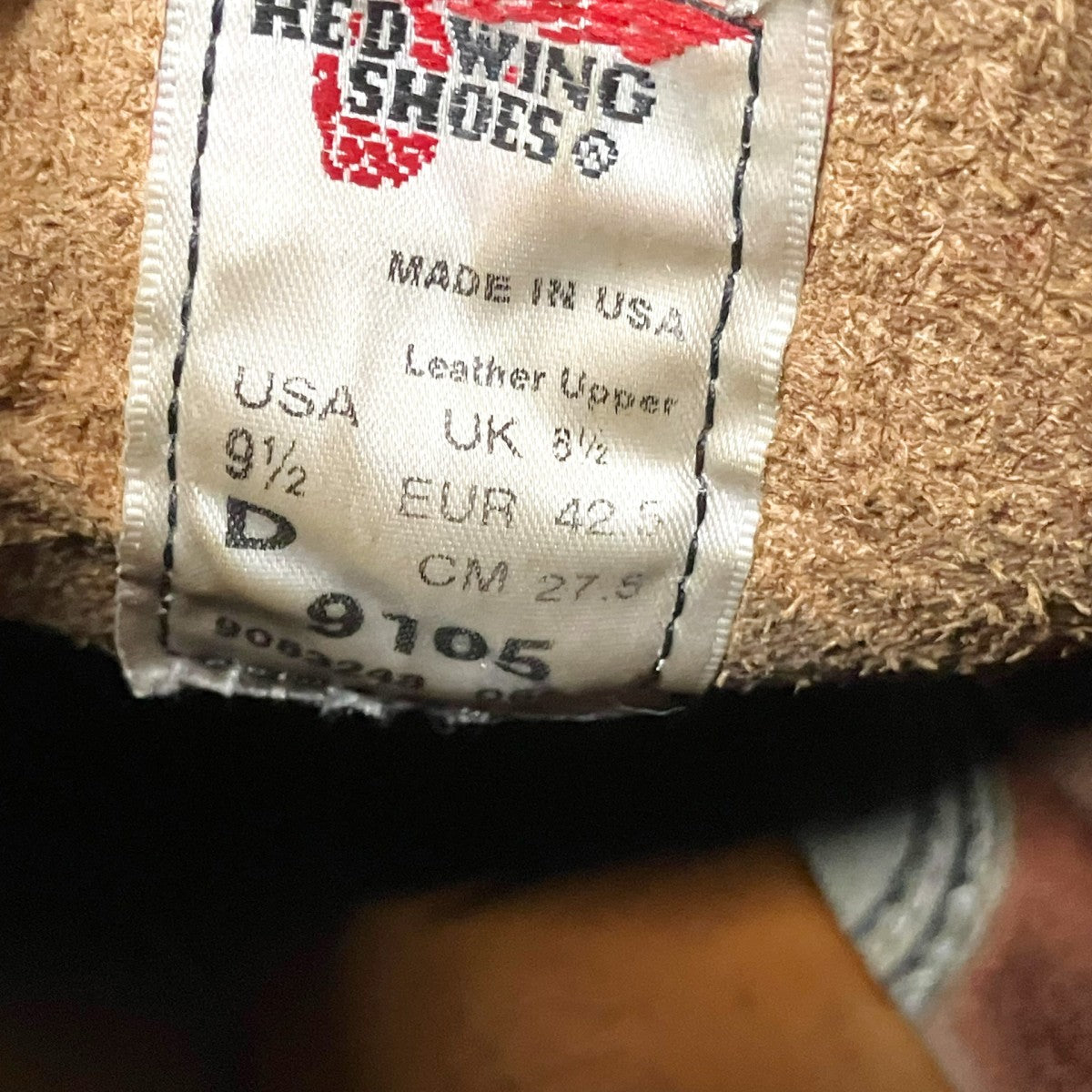RED WING レースアップシューズ9083248 9105 古着・中古-6枚目のアイテム画像