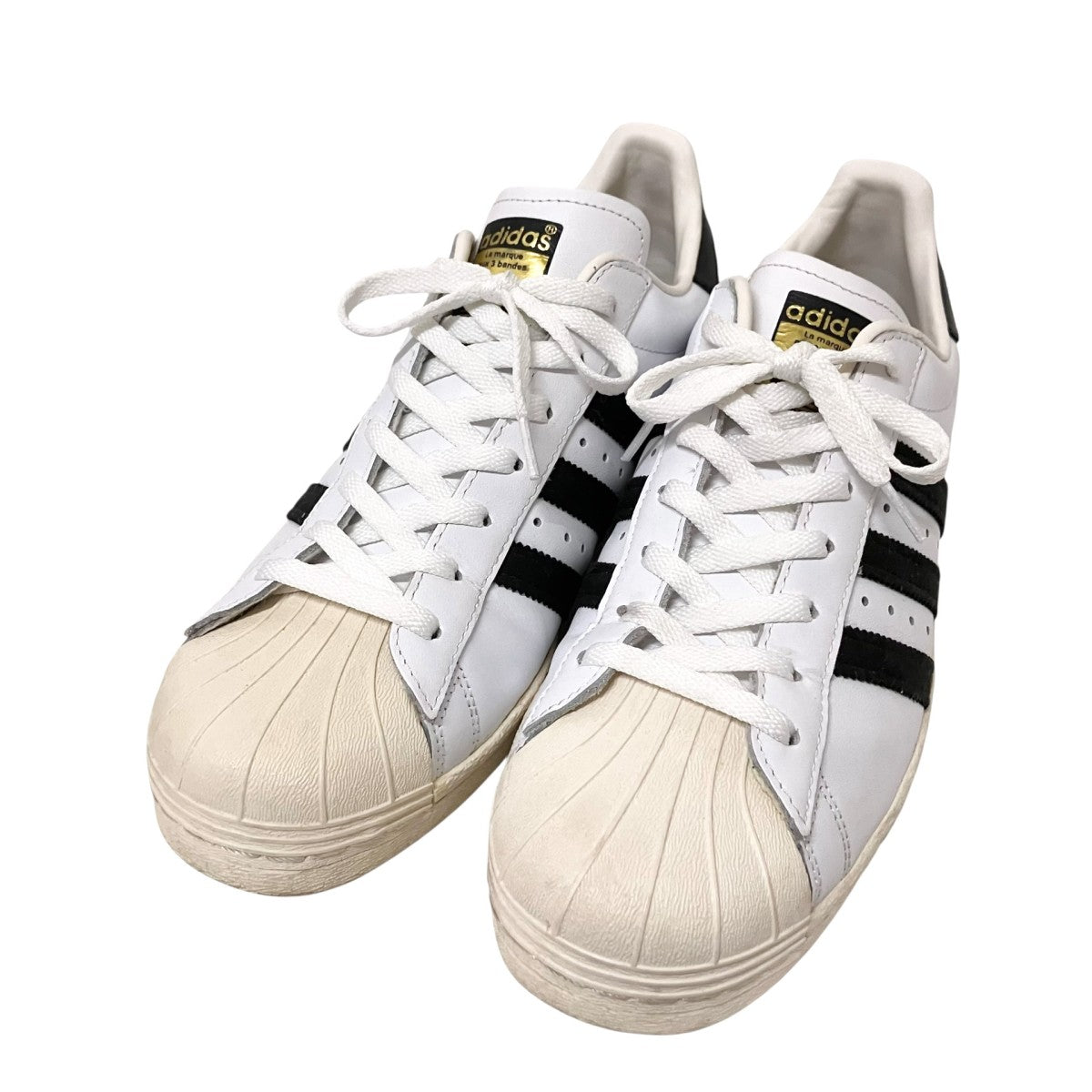 adidas SUPER STAR 80s80s復刻スニーカーG61070 古着・中古-1枚目のアイテム画像