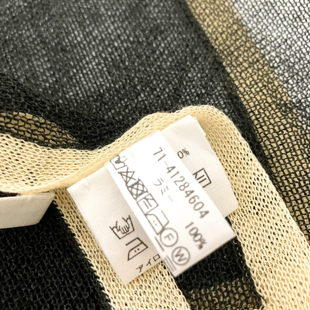 ASAUCE MELER シアースカーフ71 41284604 古着・中古-3枚目のアイテム画像