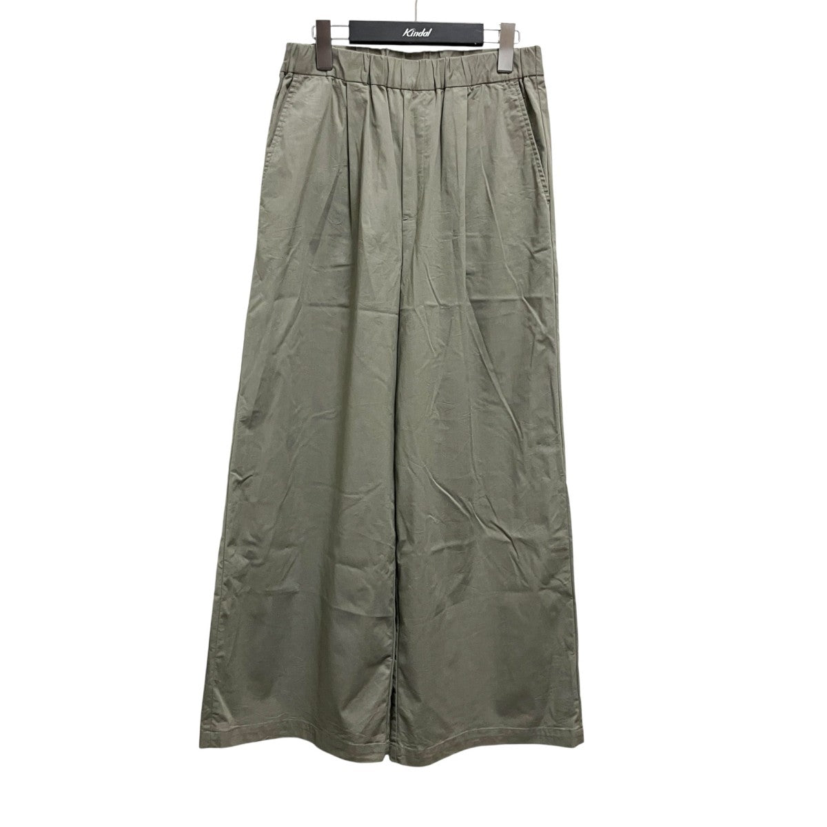 ストレッチレーヨンリネンパンツ