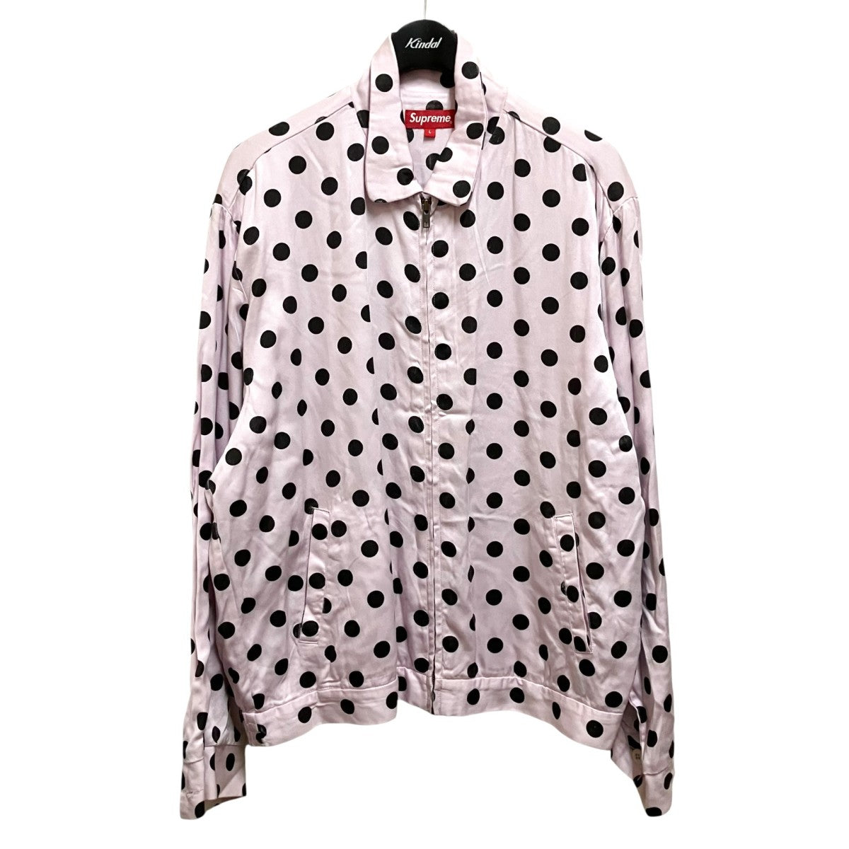 Supreme Polka Dots Rayon Work Jacket総柄ジャケット 古着・中古-1枚目のアイテム画像