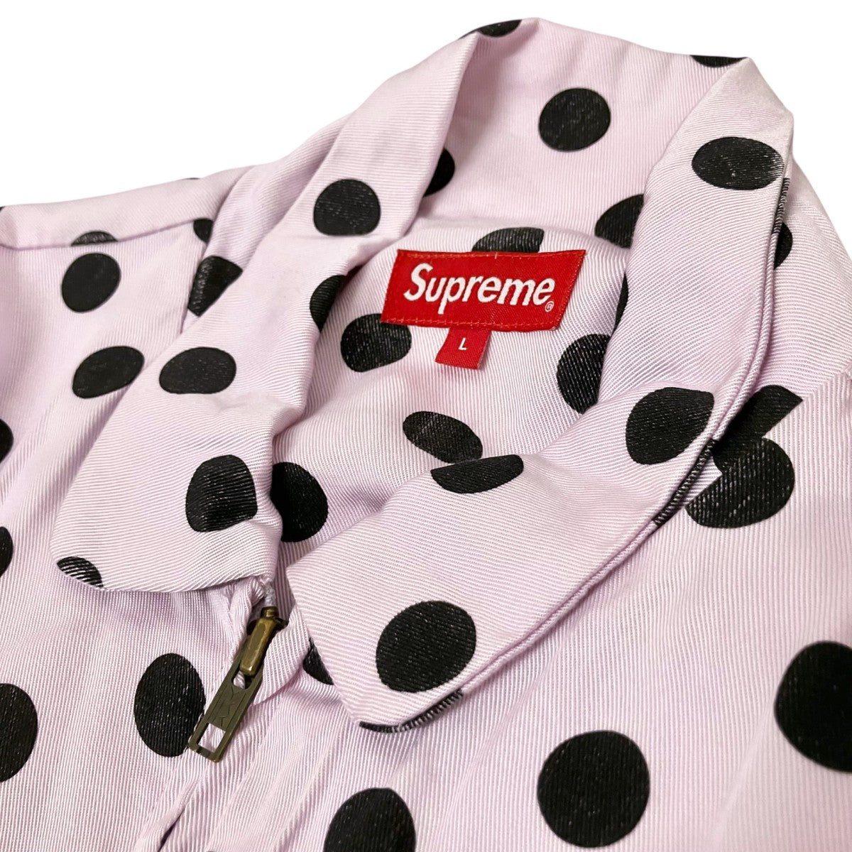 Supreme Polka Dots Rayon Work Jacket総柄ジャケット 古着・中古-3枚目のアイテム画像
