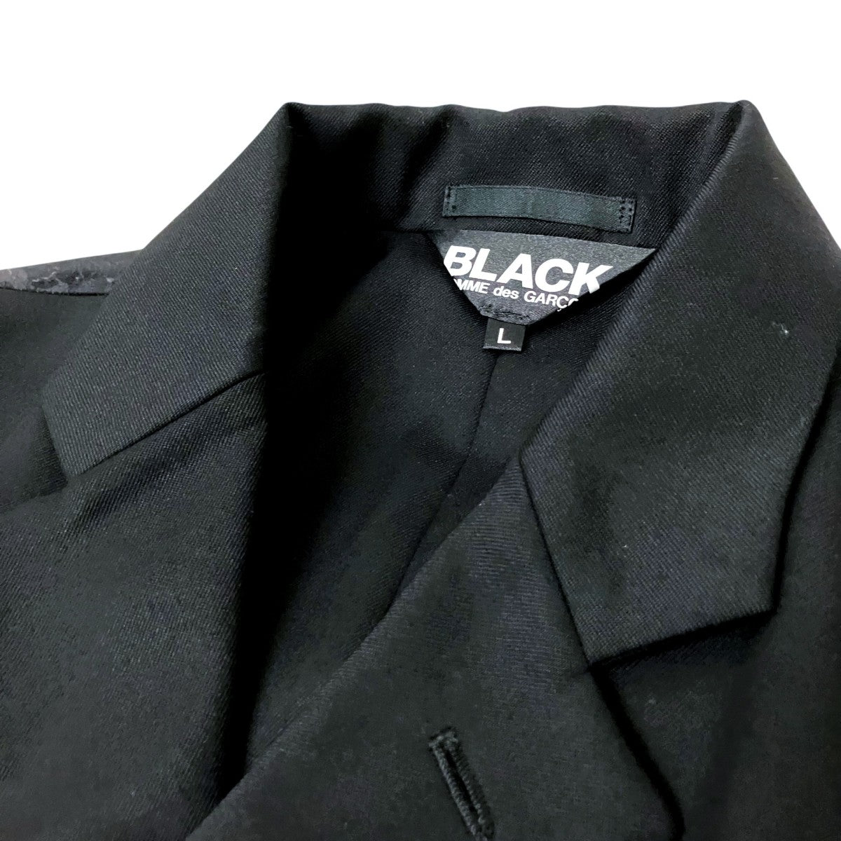 BLACK COMME des GARCONS テーラードジャケット1B J005 古着・中古-3枚目のアイテム画像