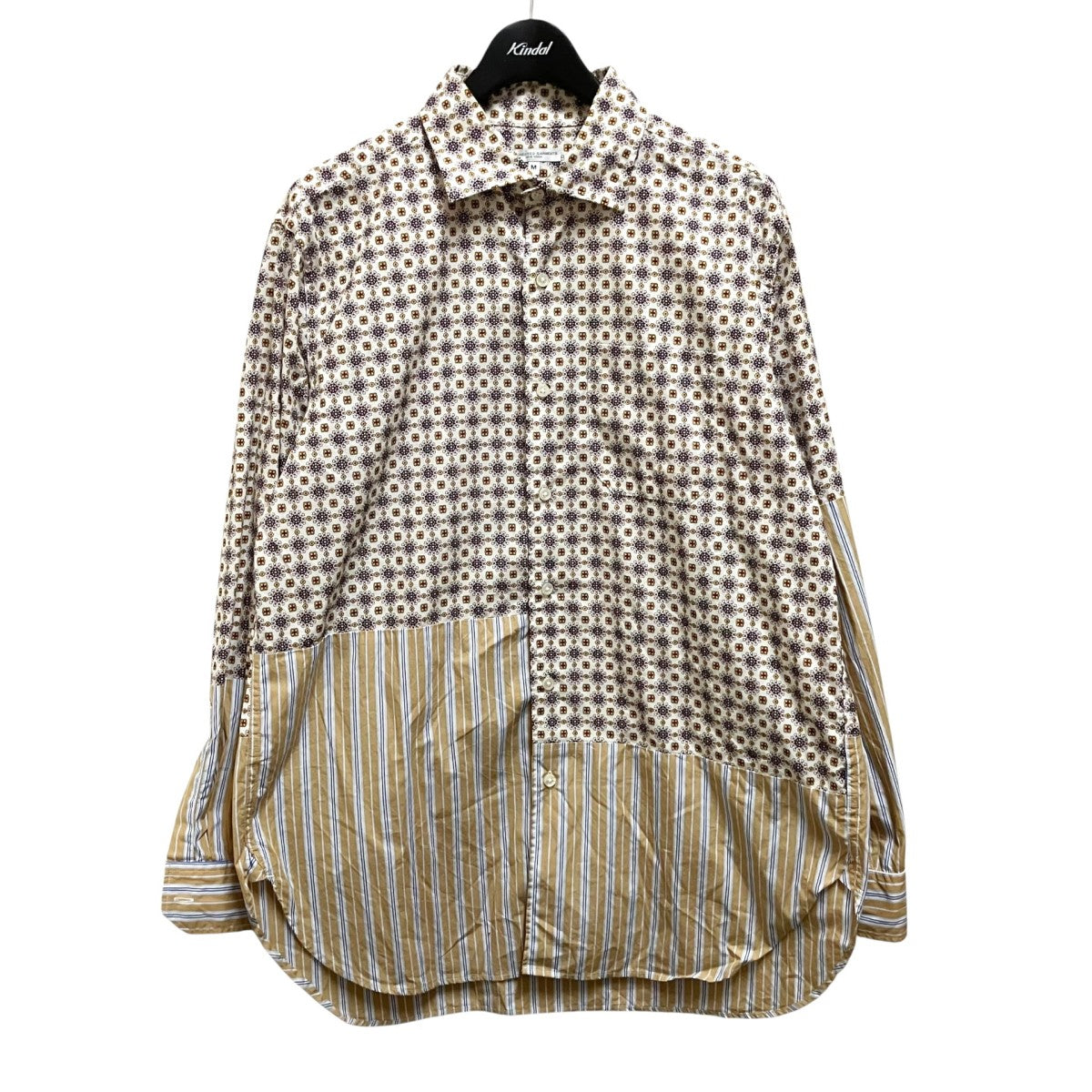 Engineered Garments 切替総柄長袖シャツ 古着・中古-1枚目のアイテム画像