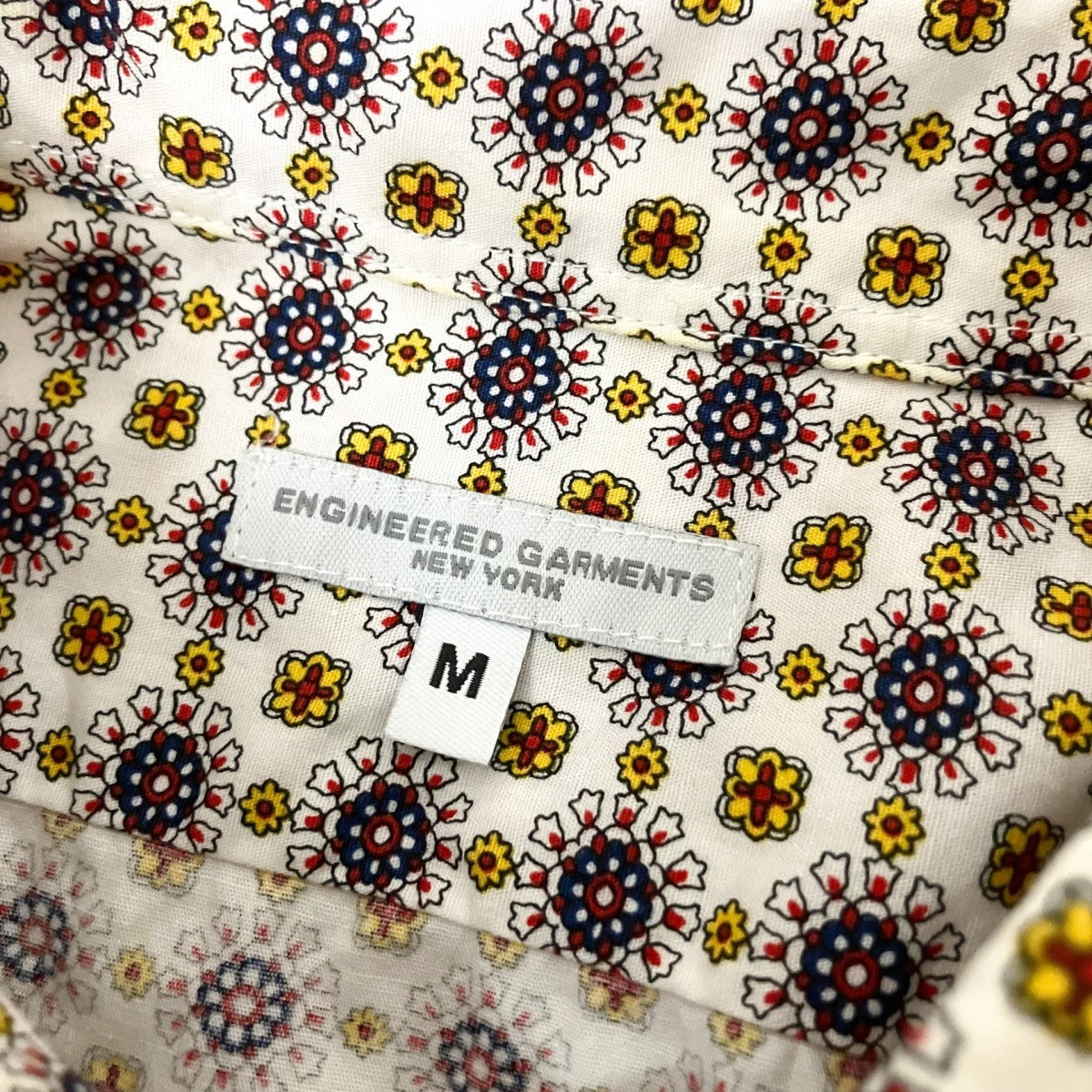Engineered Garments 切替総柄長袖シャツ 古着・中古-4枚目のアイテム画像