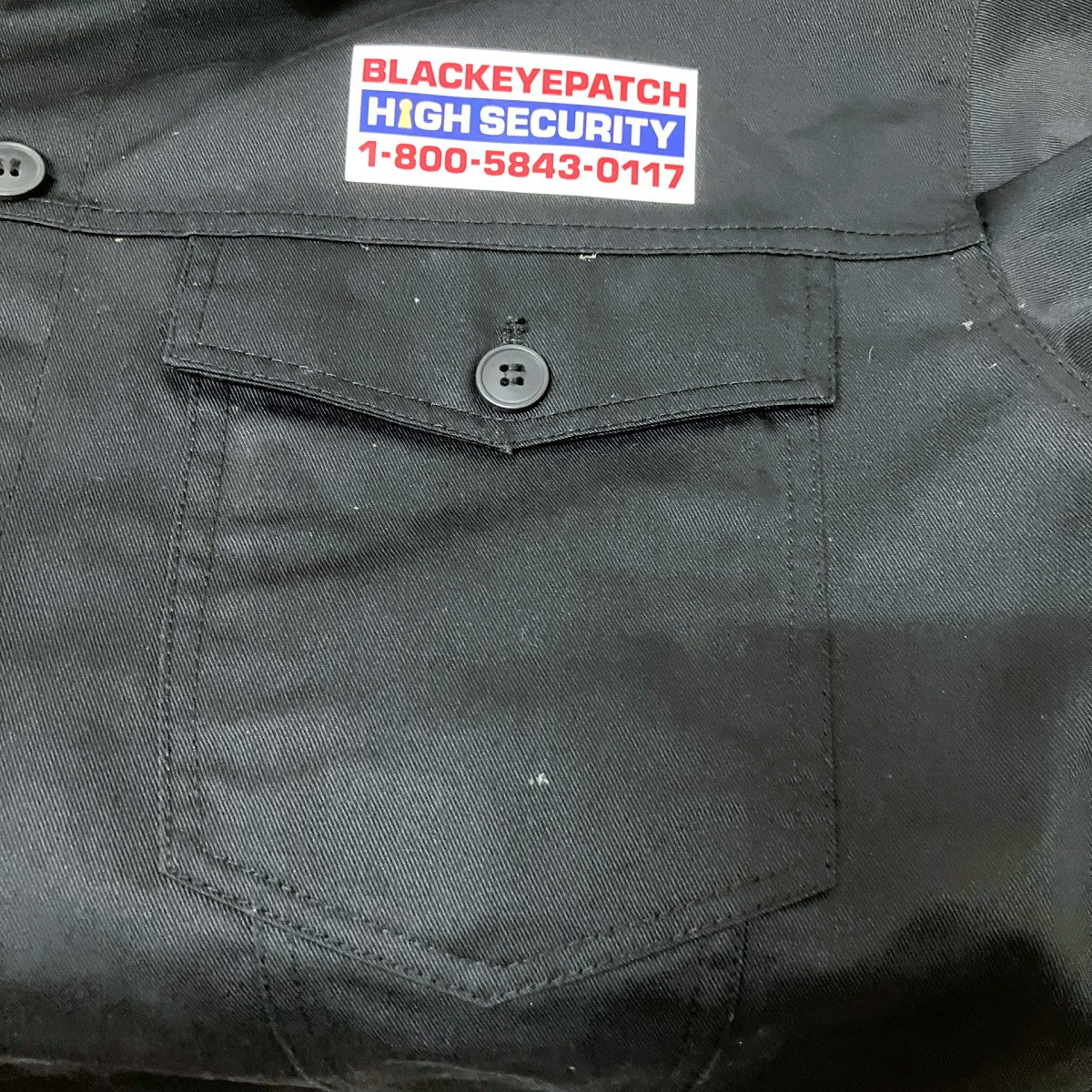 BlackEyePatch HIGH SECURITY LONG-SLEEVE WORK SHIRTワークシャツ 古着・中古-6枚目のアイテム画像
