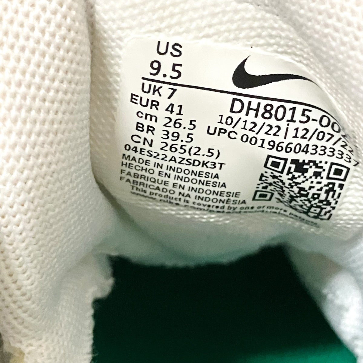 NIKE WMNS AIR MAX 95スニーカーDH8015 002 古着・中古-6枚目のアイテム画像