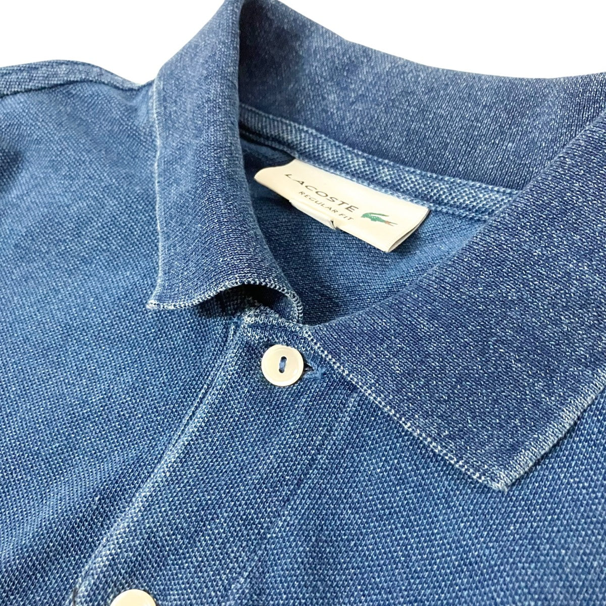 LACOSTE ピケ ポロシャツ半袖ポロシャツPH371EM 古着・中古-3枚目のアイテム画像