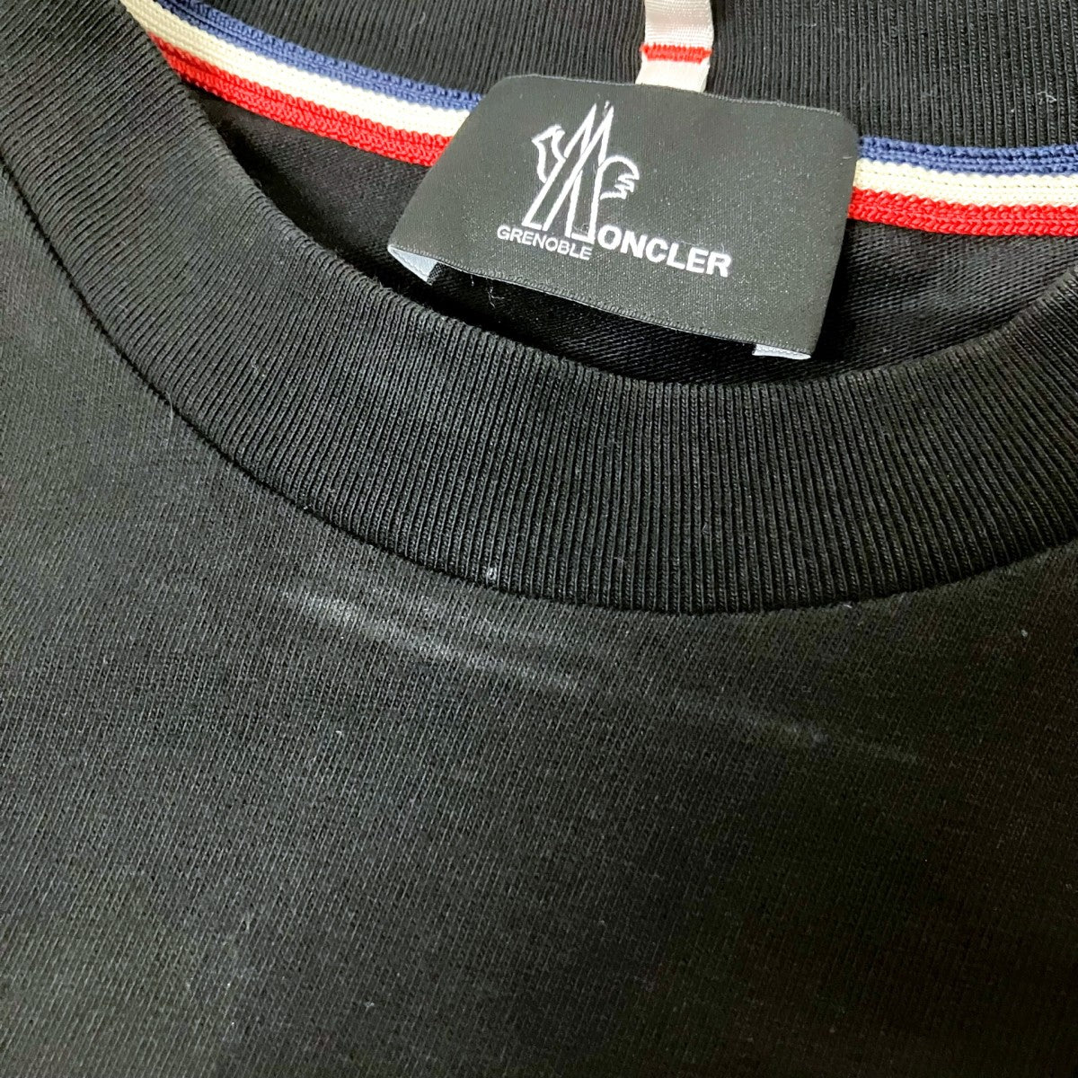 MONCLER GRENOBLE T-SHIRT MANICA LUNGAロゴカットソーH20978D00004 古着・中古-4枚目のアイテム画像