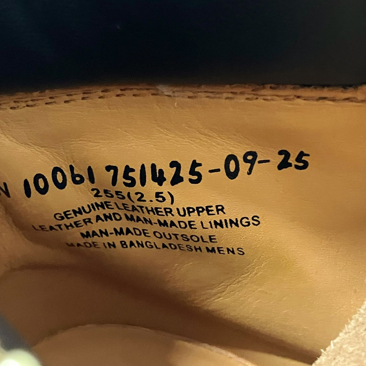 Timberland レースアップブーツ10061 751425 09 25 古着・中古-6枚目のアイテム画像