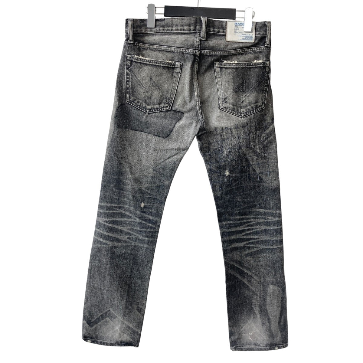 08SSGrid Savage Narrow Denimデニムパンツ表記消え