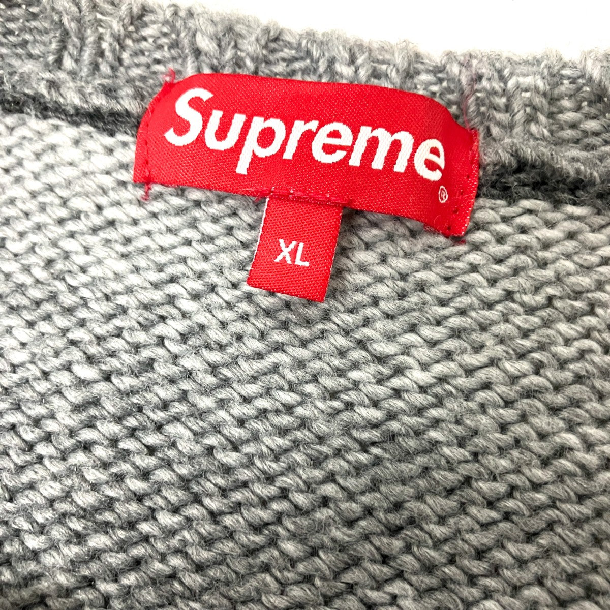 Supreme Gradient stripe sweaterストライプニット 古着・中古-4枚目のアイテム画像