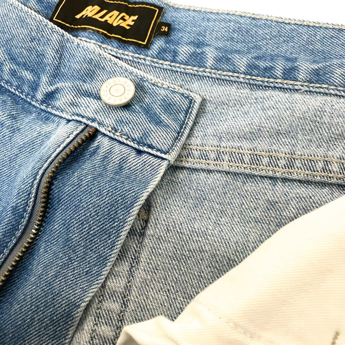 P90 BAGGY SCRIPT JEANデニムパンツ
