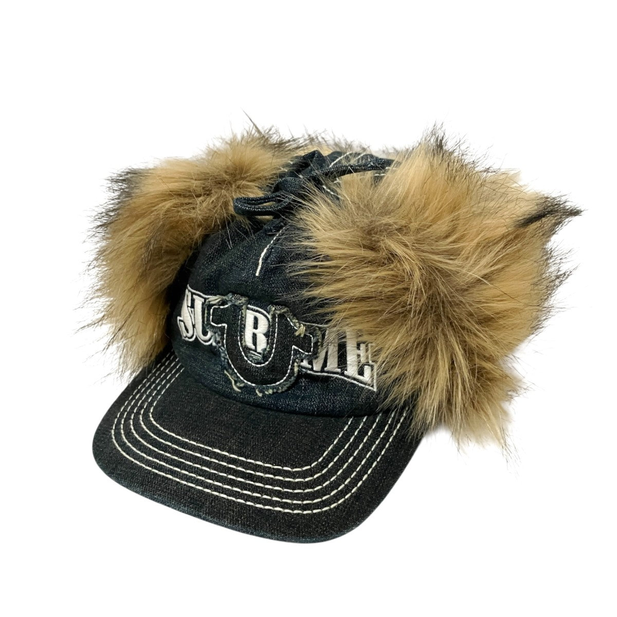 Supreme×TRUE RELIGION Earflap 5-Panelイヤーフラップキャップ 古着・中古-1枚目のアイテム画像