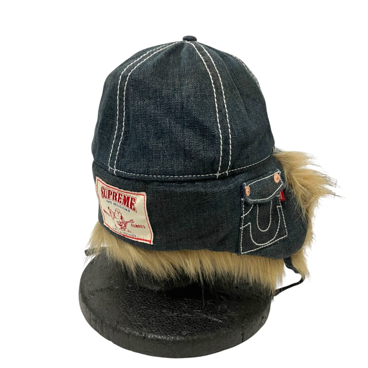 Supreme×TRUE RELIGION Earflap 5-Panelイヤーフラップキャップ 古着・中古-7枚目のアイテム画像