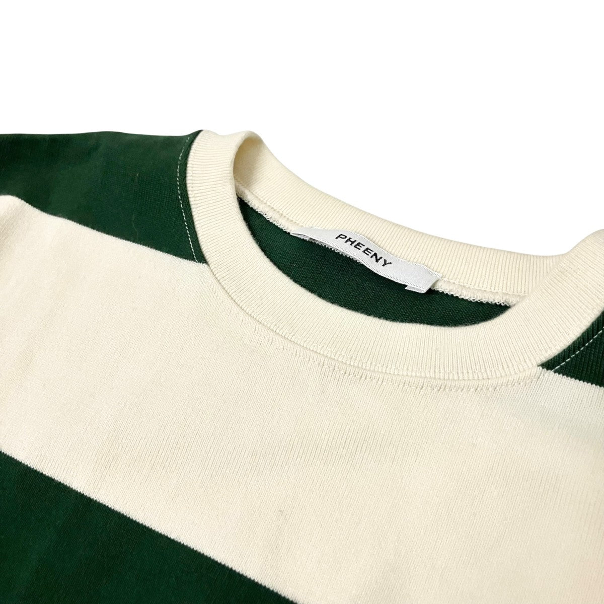 PHEENY Heavy weight border slit sleeveボーダースリットスリーブシャツPS23 CS06 古着・中古-3枚目のアイテム画像