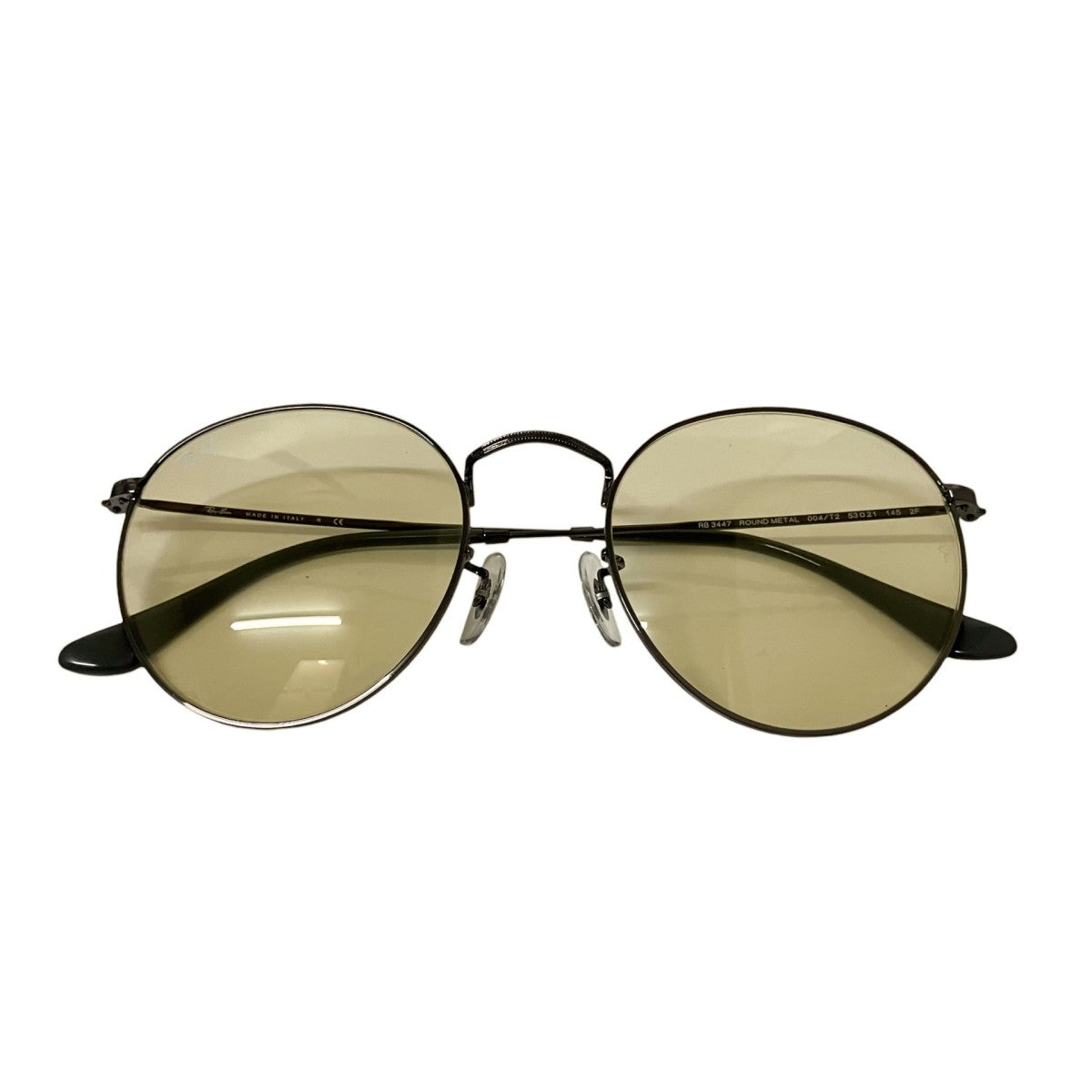 RAY-BAN ROUND METALメタルフレームサングラスRB3447 古着・中古-1枚目のアイテム画像