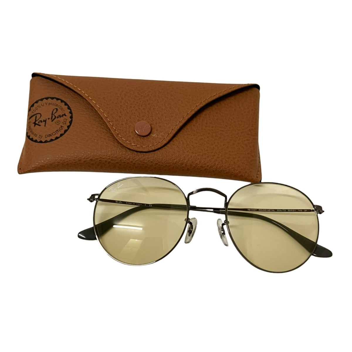 RAY-BAN ROUND METALメタルフレームサングラスRB3447 古着・中古-7枚目のアイテム画像