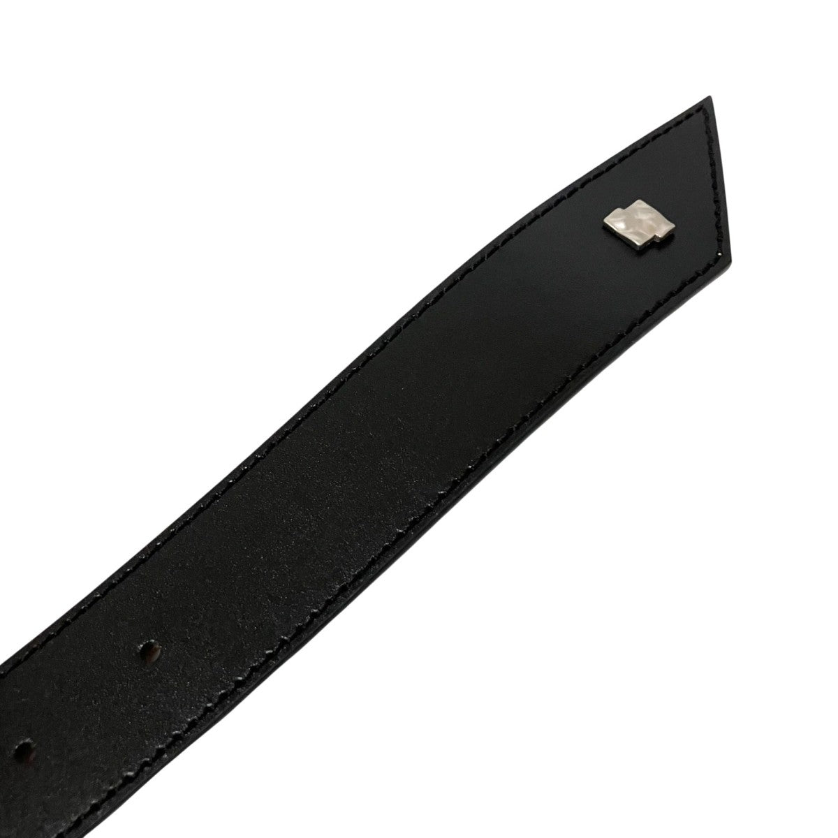 ADER error Fluic label beltレザーベルトBMADSSAC0501BK 古着・中古-3枚目のアイテム画像