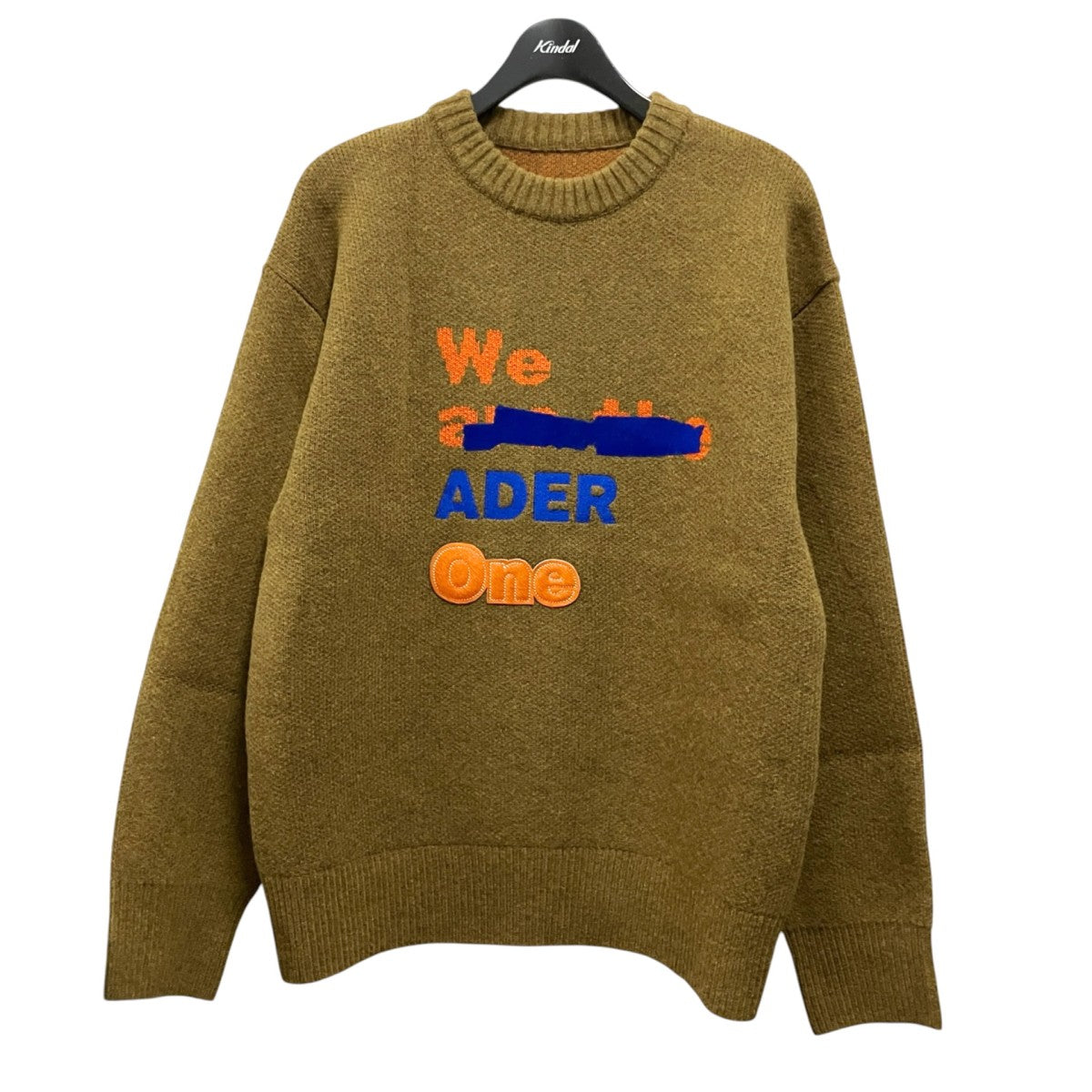ADER error ロゴニットBKAFWLK10KK1 古着・中古-1枚目のアイテム画像