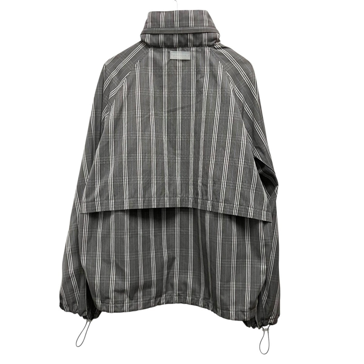 Name． チェックウィンドブレーカー フーデッドブルゾンアノラックパーカーNMJK 20SS 002 古着・中古-2枚目のアイテム画像