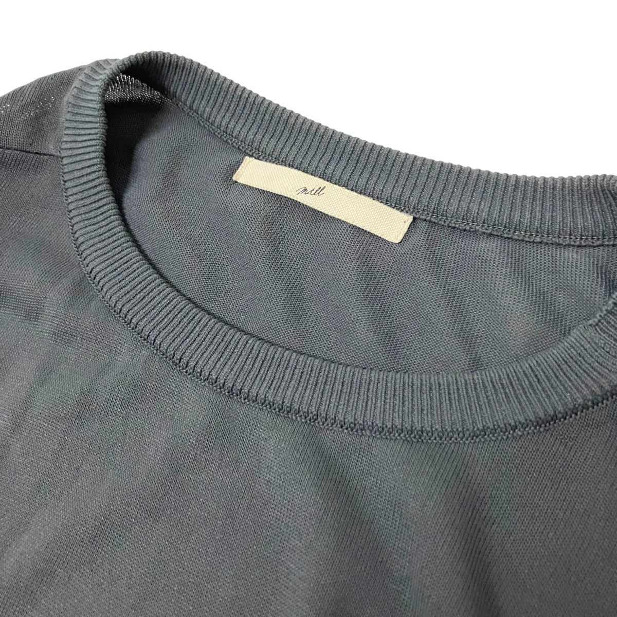 maison mill SHOULDER BUTTON KNIT SHIRTショルダーボタンニット 古着・中古-3枚目のアイテム画像