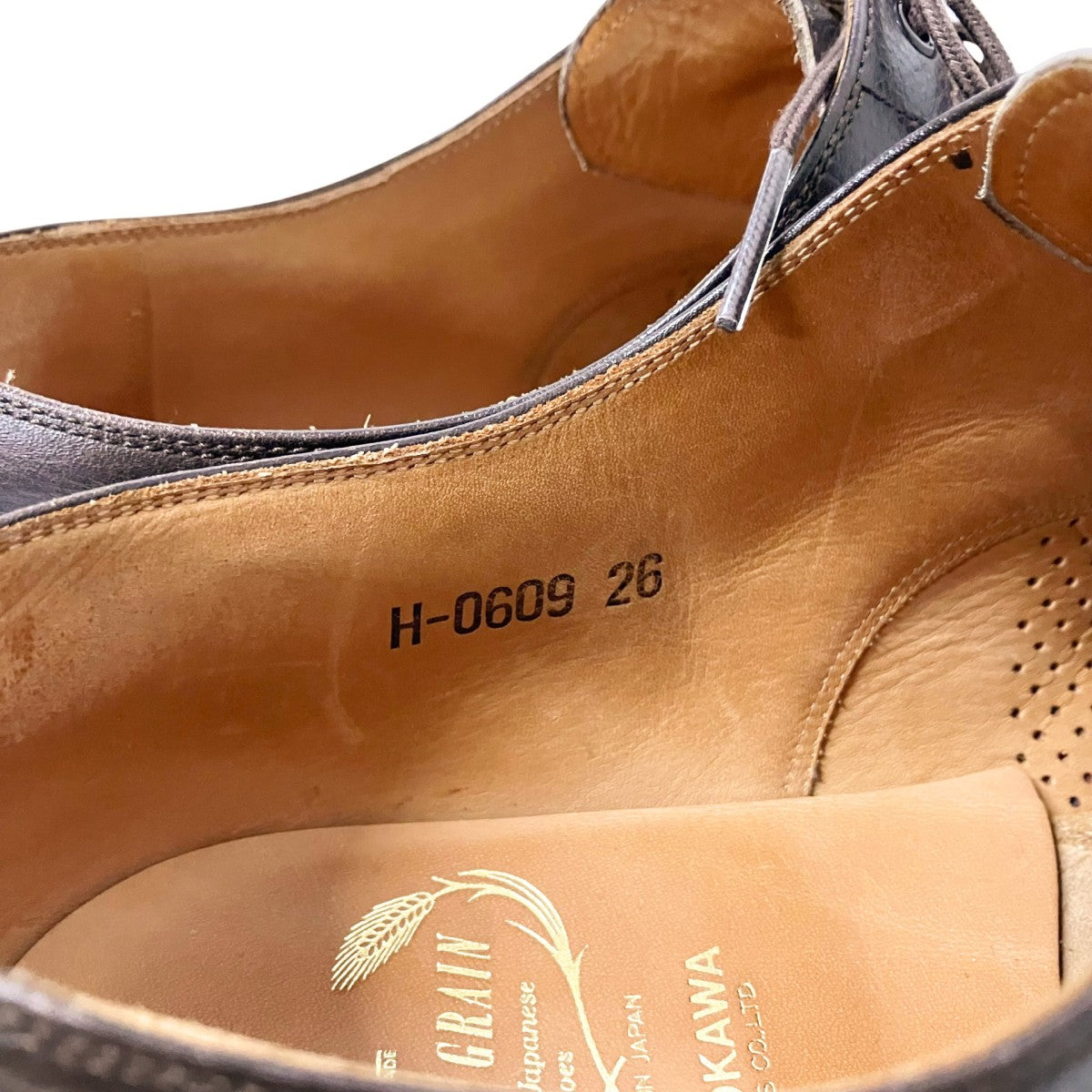 SCOTCH GRAIN レザーシューズH 0609 古着・中古-6枚目のアイテム画像