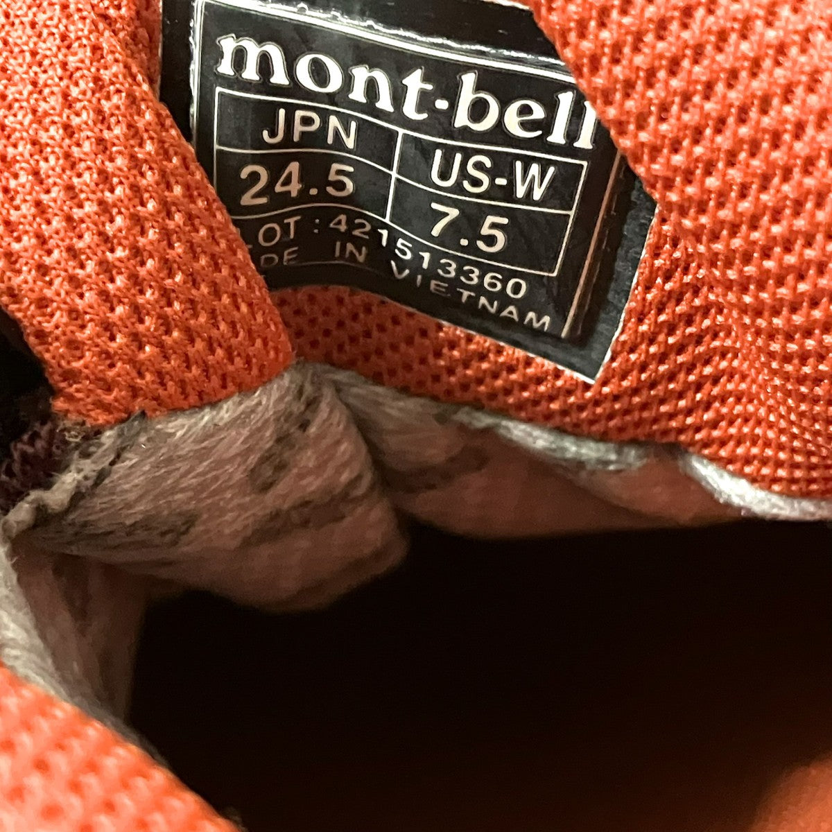 mont-bell トレッキングシューズ421513360 古着・中古-6枚目のアイテム画像
