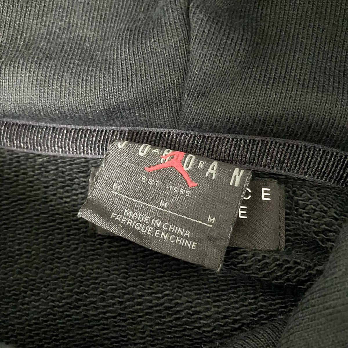 JORDAN BRAND JORDAN LS FLEECE HOODIEプルオーバーパーカーDO6095 010 古着・中古-4枚目のアイテム画像