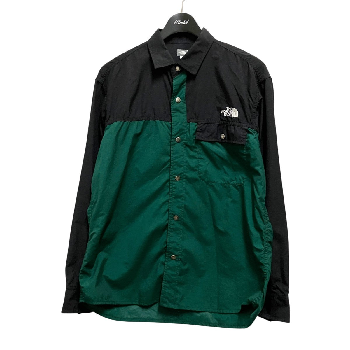 L／S Nuptse ShirtナイロンシャツNR11961