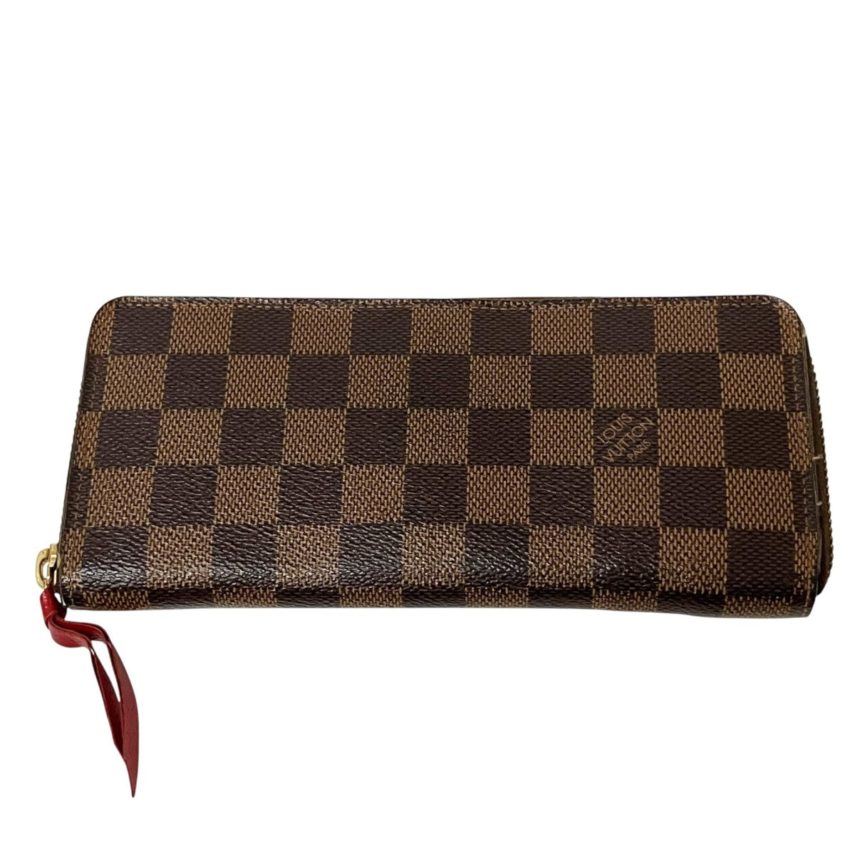 LOUIS VUITTON ポルトフォイユ・クレマンスダミエラウンドジップ長財布N60534 古着・中古-1枚目のアイテム画像