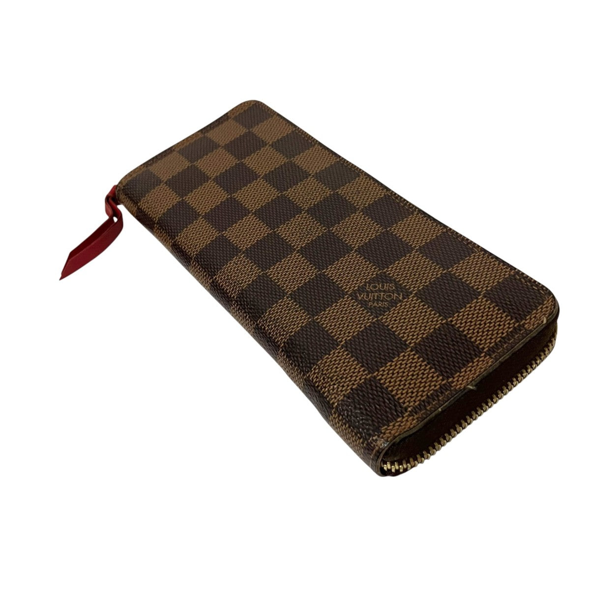 LOUIS VUITTON ポルトフォイユ・クレマンスダミエラウンドジップ長財布N60534 古着・中古-3枚目のアイテム画像