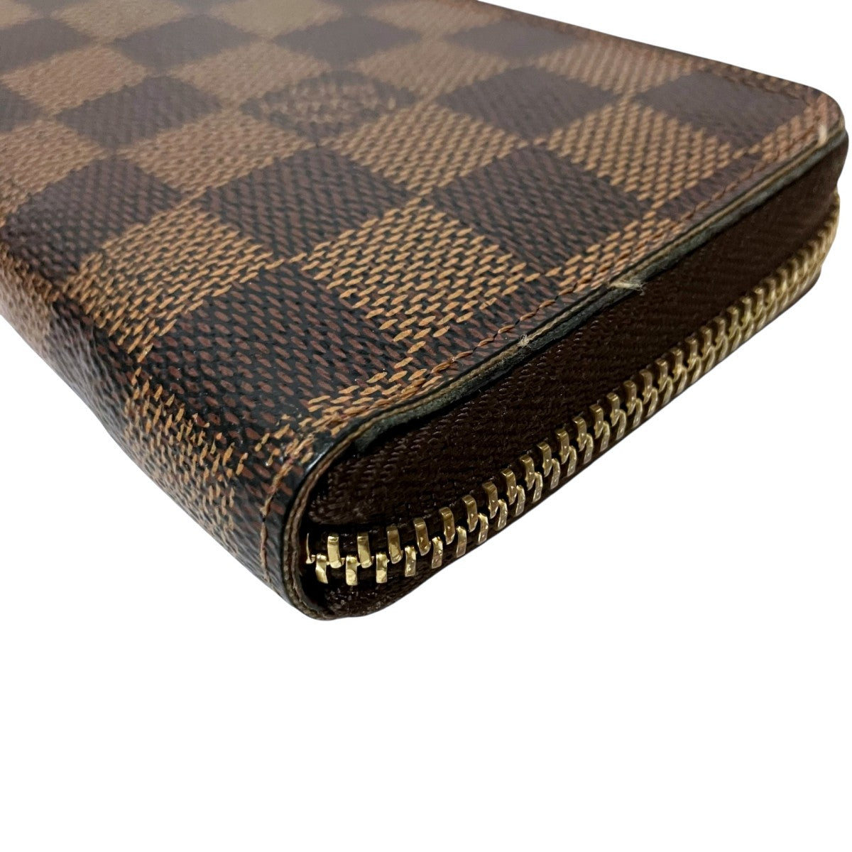 LOUIS VUITTON ポルトフォイユ・クレマンスダミエラウンドジップ長財布N60534 古着・中古-4枚目のアイテム画像