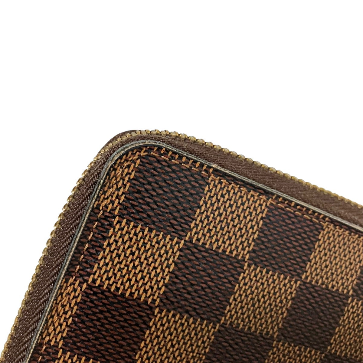 LOUIS VUITTON ポルトフォイユ・クレマンスダミエラウンドジップ長財布N60534 古着・中古-6枚目のアイテム画像