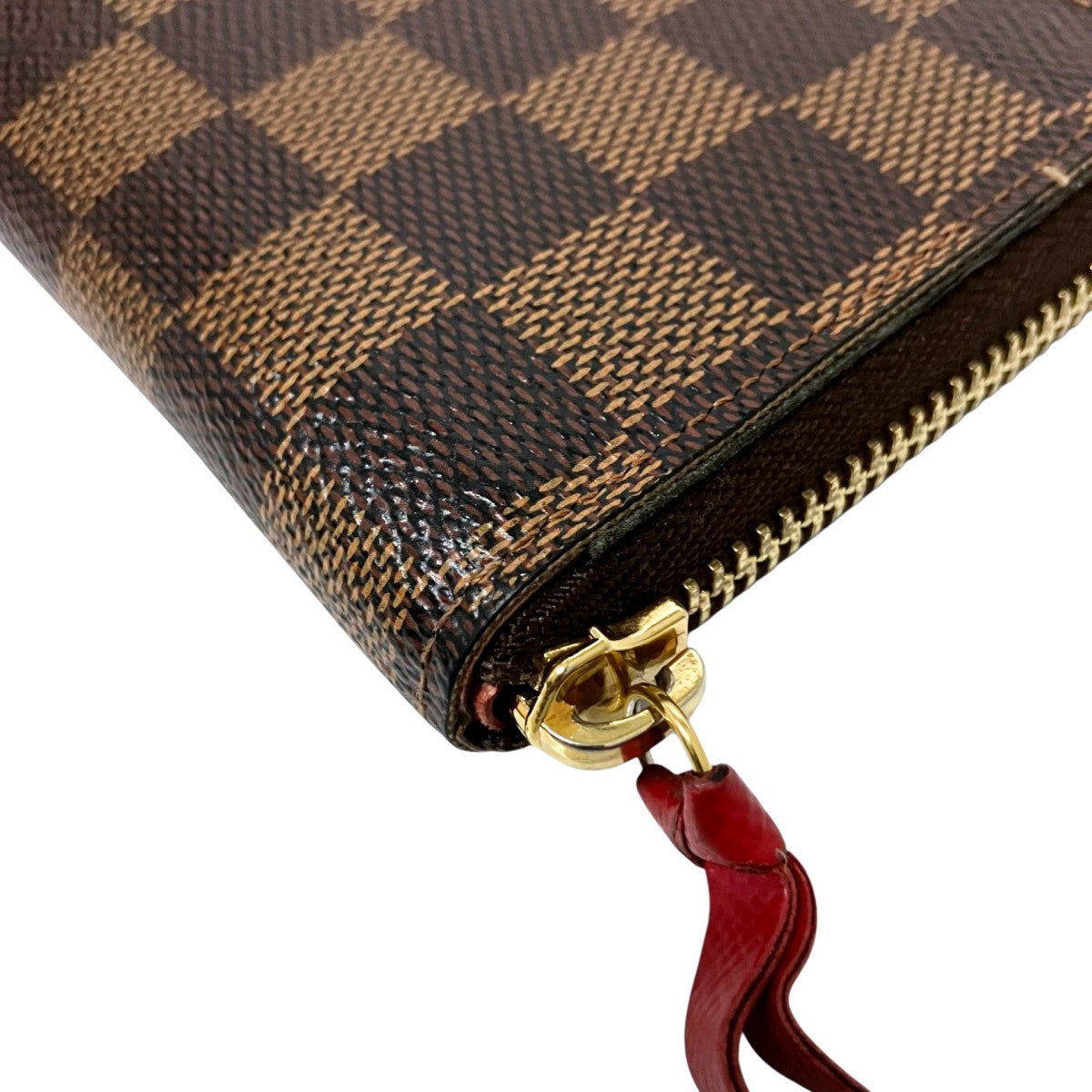 LOUIS VUITTON ポルトフォイユ・クレマンスダミエラウンドジップ長財布N60534 古着・中古-7枚目のアイテム画像