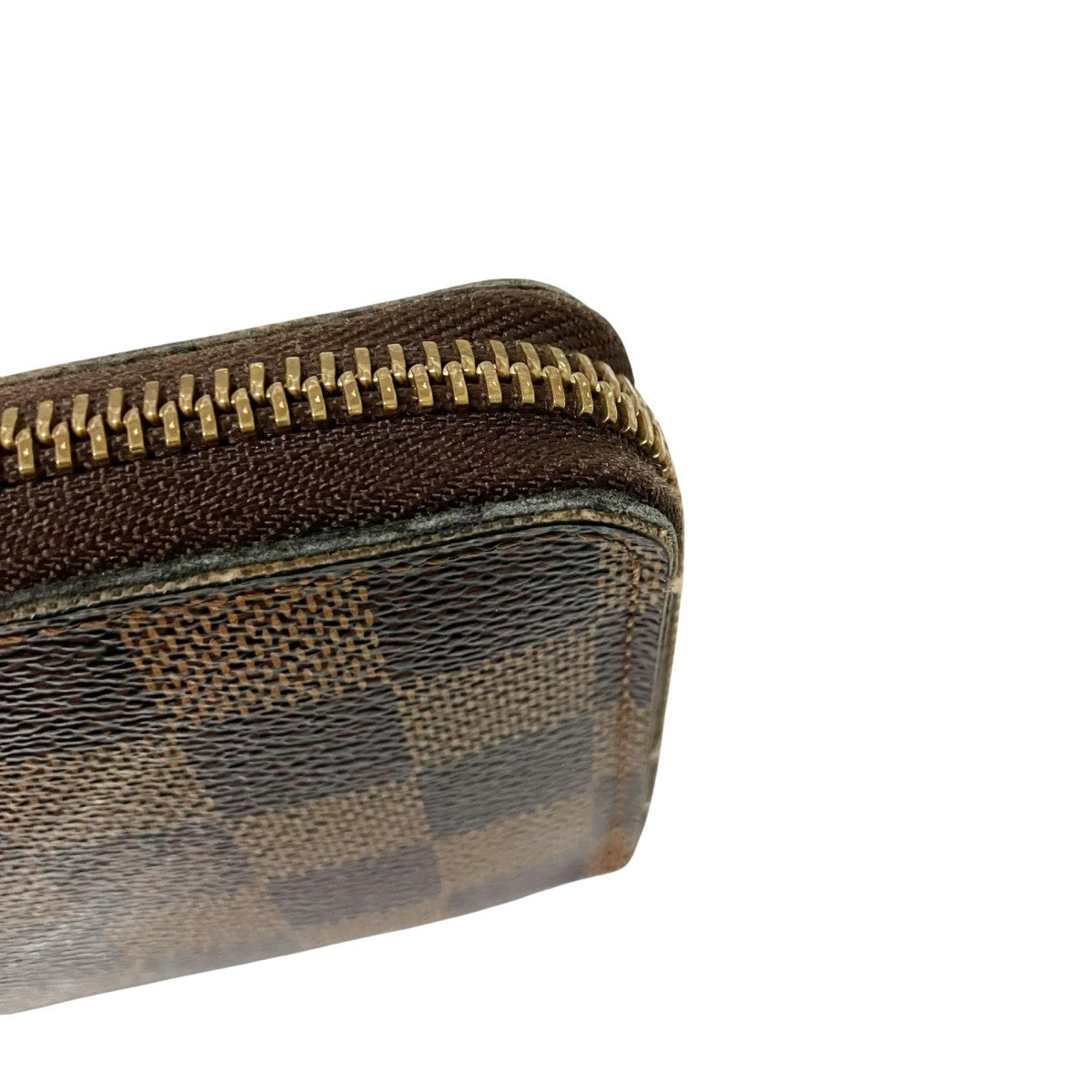 LOUIS VUITTON ポルトフォイユ・クレマンスダミエラウンドジップ長財布N60534 古着・中古-8枚目のアイテム画像