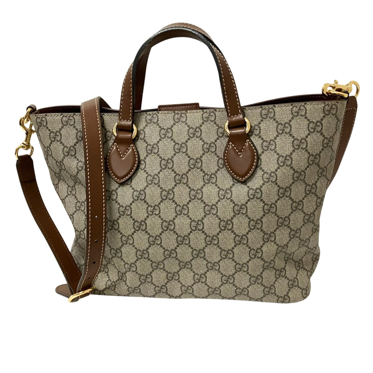 GUCCI GGスプリーム2WAYショルダーバッグ473887 204991 古着・中古-1枚目のアイテム画像