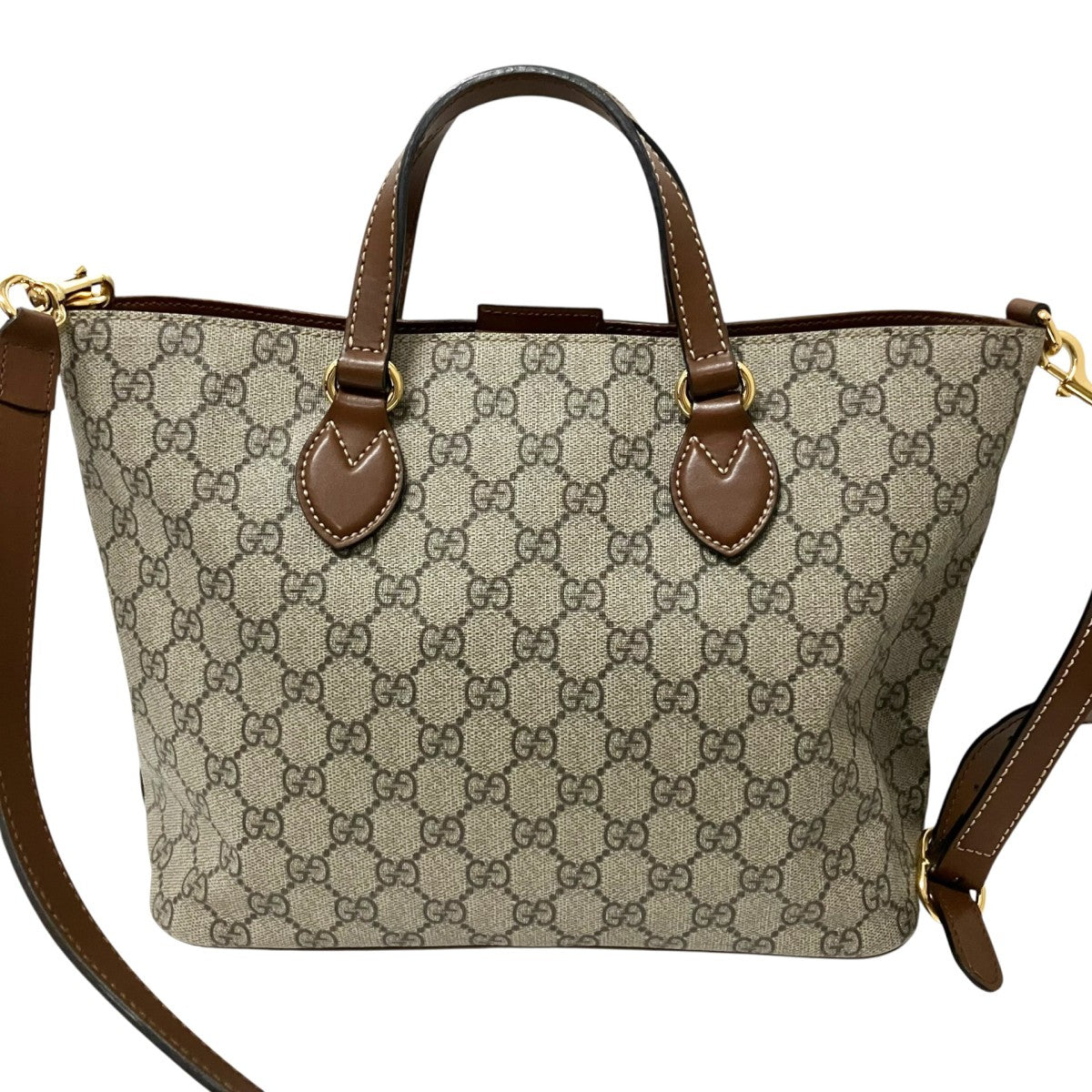 GUCCI GGスプリーム2WAYショルダーバッグ473887 204991 古着・中古-2枚目のアイテム画像
