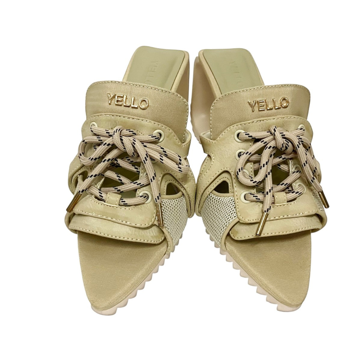 YELLO TANK DEFORMED WEDGE SANDALSミュールサンダル 古着・中古-2枚目のアイテム画像