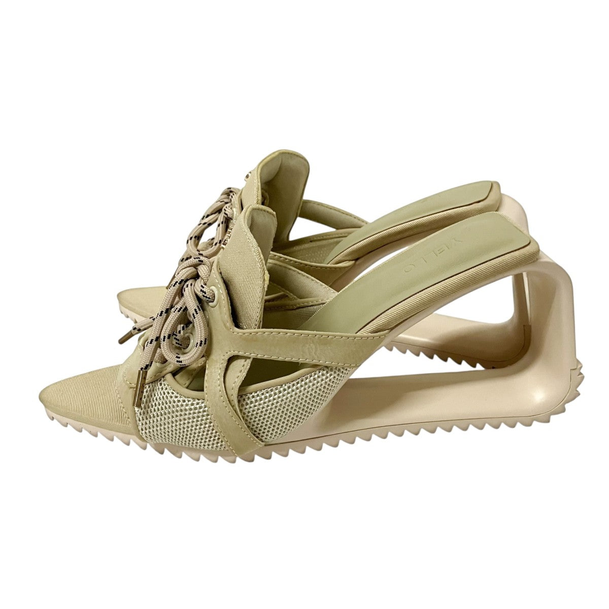YELLO TANK DEFORMED WEDGE SANDALSミュールサンダル 古着・中古-3枚目のアイテム画像