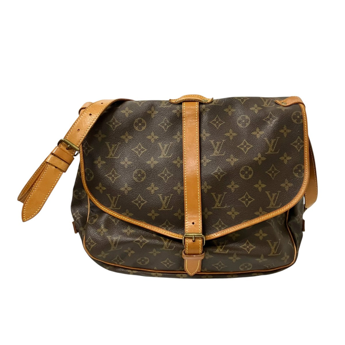 LOUIS VUITTON ソミュール35ショルダーバッグM42254 古着・中古-1枚目のアイテム画像
